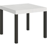 Itamoby   Everyday (90x90/246 cm) - bela, barva nog: antracit - raztegljiva jedilna miza, (20842947) Cene