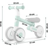 Nukido bicikl za ravnotežu za djecu, mint | shoptok.hr