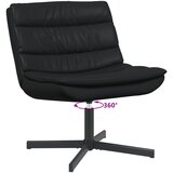  Stolica na kotačiće Crna 63 x 75 x 76 cm Sjajni PU | Eponuda.ba