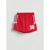 Reserved Kratke hlače s printom - crvena | shoptok.hr