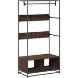  Ormar boja smeđeg hrasta 90x50x180 cm konstruirano drvo | shoptok.hr