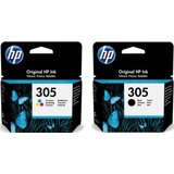 Kartuša HP 305 črna/black + HP 305 barvna/color komplet - original | Shoptok.si