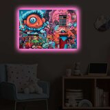 Wallity Slika sa LED osvetljenjem 4570POPARTDACT-009, 45x70 cm | ePonuda.com