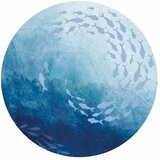  Okrugla fototapeta - Sea depths 140x140 | shoptok.hr
