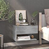  Zidni noćni ormarić boja sivog hrasta sonome | shoptok.hr