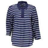 Gant Ženska Plava Polo Majica s 3/4 Rukavima | shoptok.hr