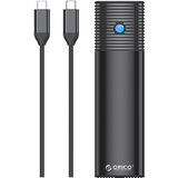 Orico zunanje ohišje za M.2 nvme/sata 2230-2280 v USB3.2 Gen2 type-c, aluminij, črno, PWDM2-G2 | Shoptok.si