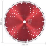  Dijamantni disk za rezanje s turbo segmentima i rupama 300 mm | Eponuda.com