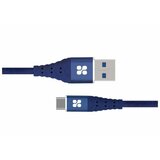 Promate NerveLink-c kabl sa 3A izlazom za punjenje USB-C to USB Type-A plavi Cene
