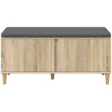  Klupa za hodnik s jastukom Sonoma hrast 100 x 38 x 46 cm | Eponuda.com