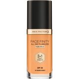 Max Factor Facefinity All Day Flawless dolgoobstojen tekoči puder SPF 20 odtenek 78 Warm Honey 30 ml Cene