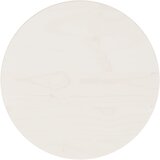 vidaXL Mizna plošča bela Ø30x2,5 cm trdna borovina, (20711766) Cene