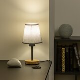  Brilagi - Stona lampa NUBILA WOOD 1xE27/25W/230V hrast/siva | Eponuda.com