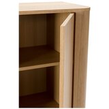 MOME Ormarić u dekoru hrasta u prirodnoj boji 100x133x40 cm Padoc – | shoptok.hr