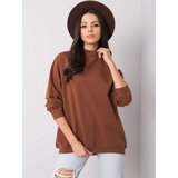 BASIC Feel Good Sweatshirt-RV-BL-5185.81P-dark brown | ePonuda.com