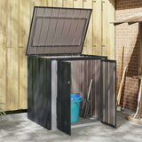  Škatla za shranjevanje v vrtu Črna 101,5 x 82 x 100 cm Jeklo, (5000143360) | Shoptok.si