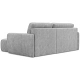 Makamii Svijetlo siva sklopiva/s prostorom za odlaganje kutna garnitura od šenila (s desnim kutom/s ležaljkom) Lilo – | shoptok.hr