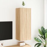  Zidni TV ormarić boja hrasta 40,5x30x102 cm konstruirano drvo Smeđa | Shoptok.si