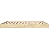  Okvir za krevet boja hrasta 180x200 cm konstruirano drvo | shoptok.hr