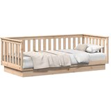  Dnevni krevet bez madraca 90x200 cm Masivno drvo Bor | Shoptok.si