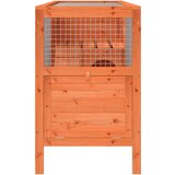  Kavez za zečeve smeđi 103 x 44 x 69,5 cm od masivne borovine | Eponuda.ba