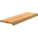 vidaXL Gazišta stepenice 2 kom svjetlosmeđi 80x25x2 cm masivna hrast | shoptok.hr