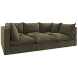 Makamii Kaki zelena sedežna garnitura 255 cm Manao – | Shoptok.si