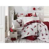 Hanah home set posteljine Geyik, 160x220cm, crvena Cijene