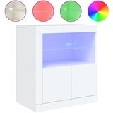  The Living Store Komoda z LED diodami bela 60,5x37x67 cm - Komoda, (21502210) | Shoptok.si