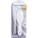 Interbaby češalj i četka - white | shoptok.hr