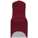vidaXL Navlake za stolice rastezljive bordo 30 kom | shoptok.hr