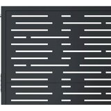  Vrtna vrata antracit boje 100x150 cm čelična kvadratna dizajna | Eponuda.com