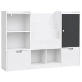 Kinder Home organizator za dečije igračke sa tablom, policom, 2 fioke i 6 pregrada, puno drvo i mdf ( AT-BTS-2528 ) Cene