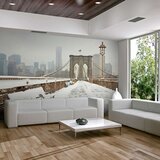  Tapeta - Snow-covered bridge in New York 350x270 | shoptok.hr