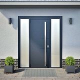 vidaXL Vrtne sadilice 2 kom antracit 30x30x30 cm čelične | shoptok.hr
