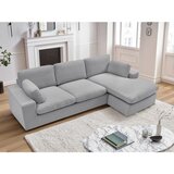 Bobochic Paris Svijetlo siva kutna garnitura Belair – | shoptok.hr