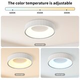Brilagi LED prigušiva stropno svetlo FALCON MODERN LED/30W/230V 40 cm bela + DO | Eponuda.com