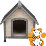 Trixie Dog Kennel Cottage M-L, 83x87x101cm, Idealna Za Dvorište i Terasu | Eponuda.com