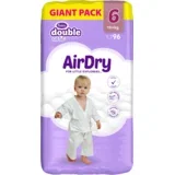 Pelene Double Care Air Dry 6, Giant pack, 16+ kg, 96/1