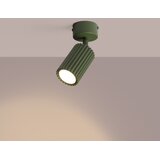Sollux Stropna svetilka KARBON 1 olivno zelena, (5000285084) | Shoptok.si