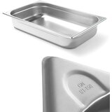 Hendi jeklena posoda kitchen line gn 1/1, višina 150 mm - 806142, (21384158) Cene