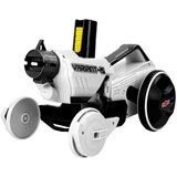  Gun Launcher Car 2 in 1 Remotely Operated Foam Discs White | shoptok.hr
