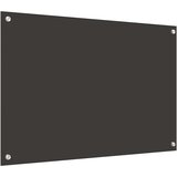 vidaXL Zaščita za kuhinjo 2 pcs Temno siva 90 x 60 cm kaljeno steklo | Shoptok.si