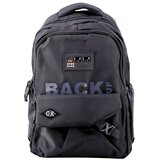  Gradski školski ruksak s 6 džepova, crni, 23L, 46 cm Cijene