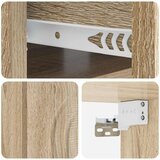  Stenski nočni omarici 2 pcs Sonoma hrast 49 x 34,5 x 20 cm, (5000209579) | Shoptok.si