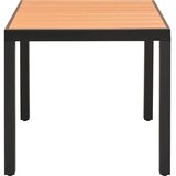  5-dijelni vrtni blagovaonski set aluminijski crni | shoptok.hr