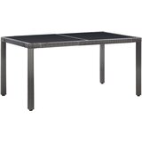  7-dijelni vrtni blagovaonski set od poliratana sivi | Eponuda.com