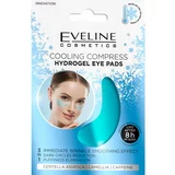 Eveline Cosmetics Hydra Expert hidrogel maska za područje oko očiju sa učinkom hlađenja 2 kom
