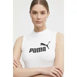 Puma Top ženski, bela barva, 673695
