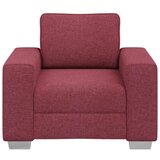 Fotelja u vinskoj crvenoj boji 59 cm tkanina | shoptok.hr